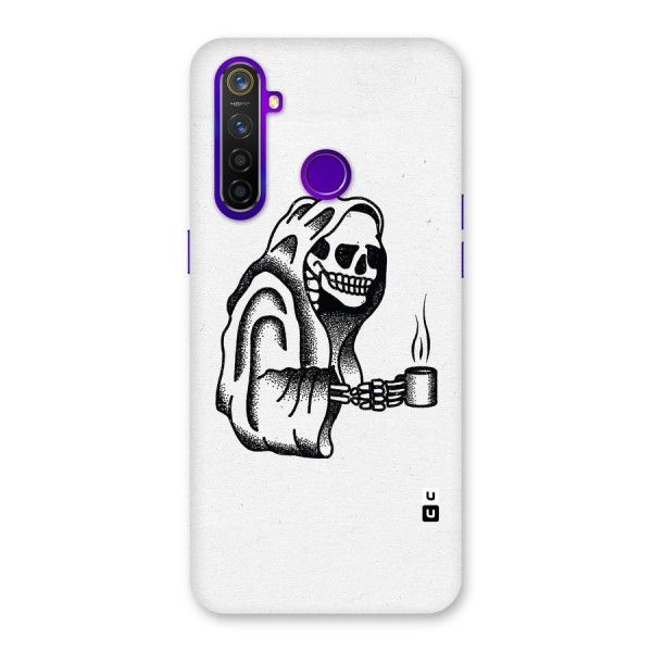 Dead But Coffee Back Case for Realme 5 Pro
