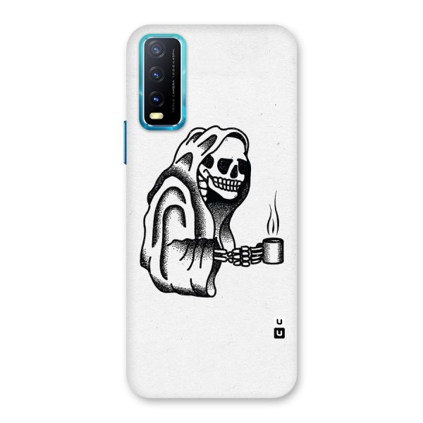 Dead But Coffee Back Case for Vivo Y20A