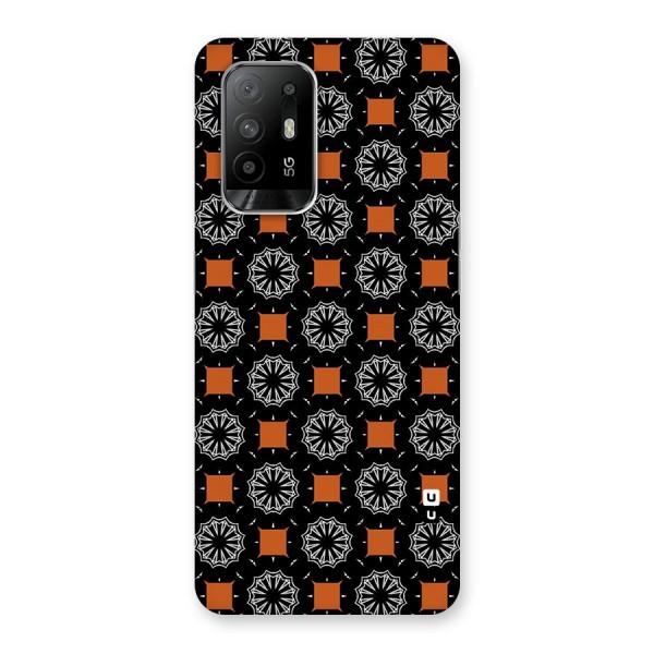 Decorative Wrapping Pattern Back Case for Oppo F19 Pro Plus 5G