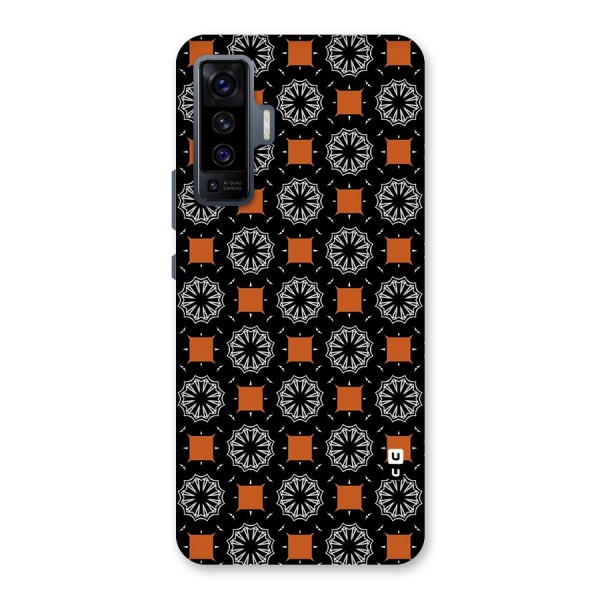 Decorative Wrapping Pattern Back Case for Vivo X50
