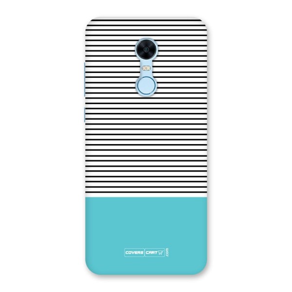 Deep Sky Blue Stripes Back Case for Redmi Note 5