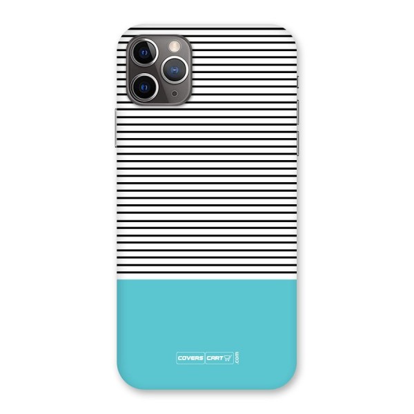 Deep Sky Blue Stripes Back Case for iPhone 11 Pro Max
