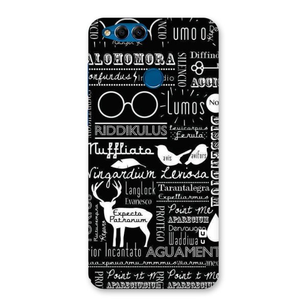 Deer Key Spell Back Case for Honor 7X