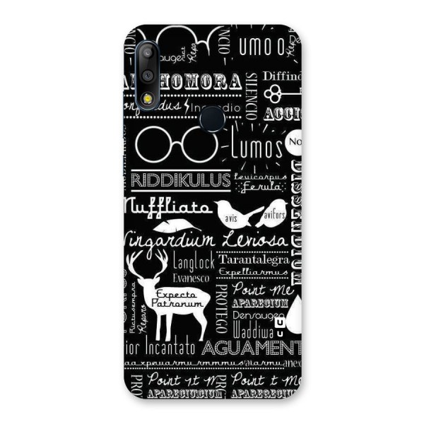 Deer Key Spell Back Case for Zenfone Max Pro M2