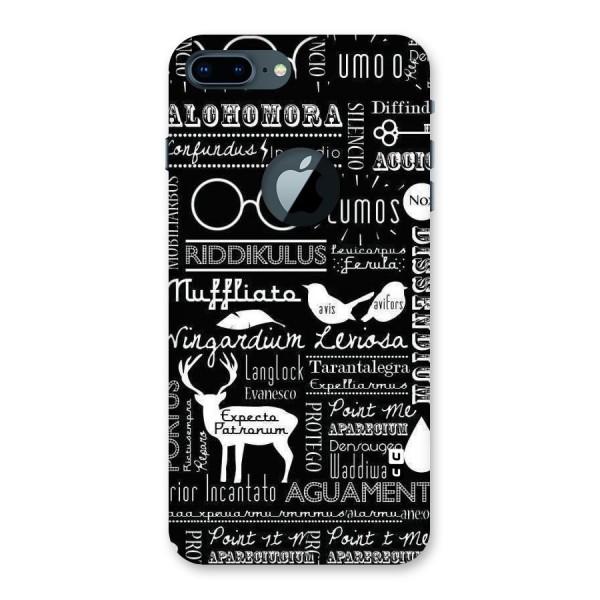 Deer Key Spell Back Case for iPhone 7 Plus Logo Cut