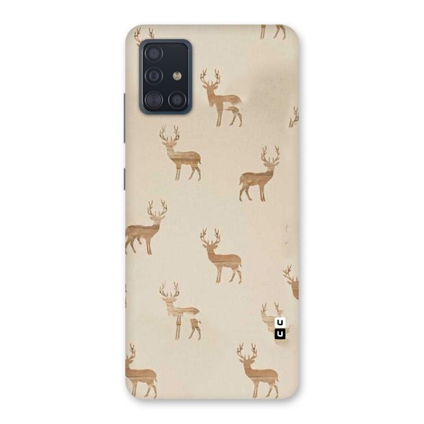 Deer Pattern Back Case for Galaxy A51