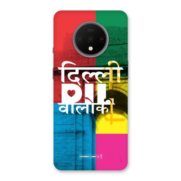 Delhi Citystyle Back Case for OnePlus 7T