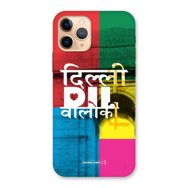 Delhi Citystyle Back Case for iPhone 11 Pro