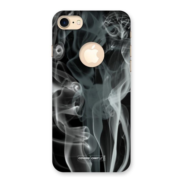 Dense Smoke Back Case for iPhone 7 Logo Cut
