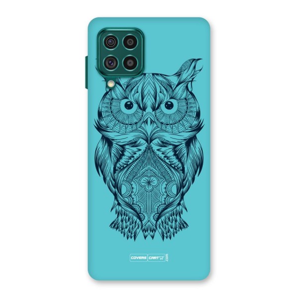 Designer Owl Back Case for Galaxy F62