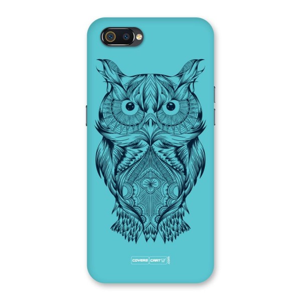 Designer Owl Back Case for Realme C2