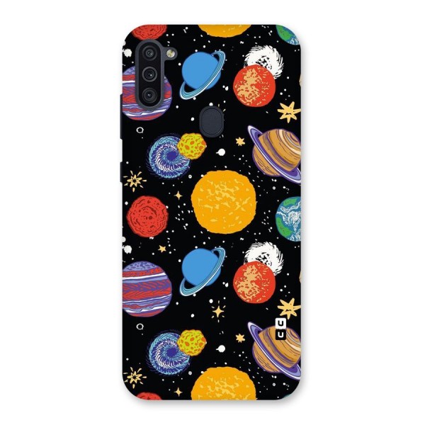 Designer Planets Back Case for Galaxy M11