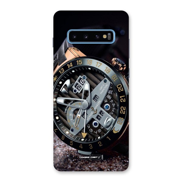 Designer Stylish Watch Back Case for Galaxy S10 Plus