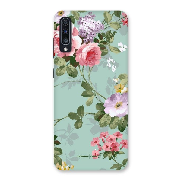 Desinger Floral Back Case for Galaxy A70