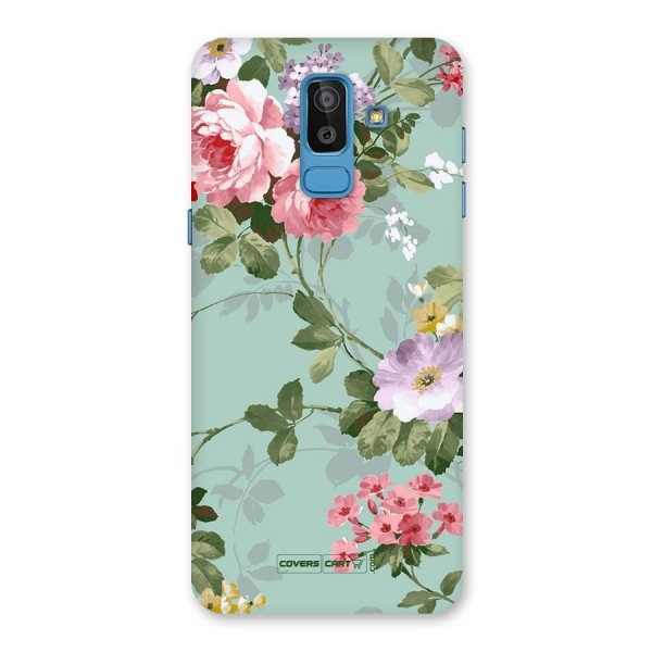 Desinger Floral Back Case for Galaxy J8