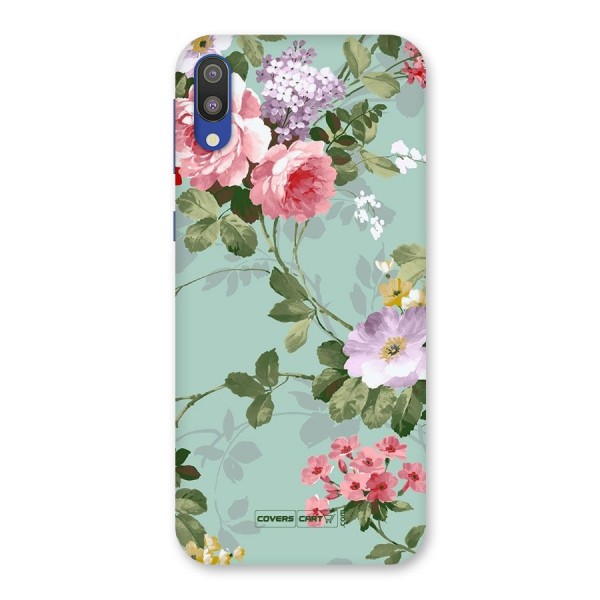 Desinger Floral Back Case for Galaxy M10