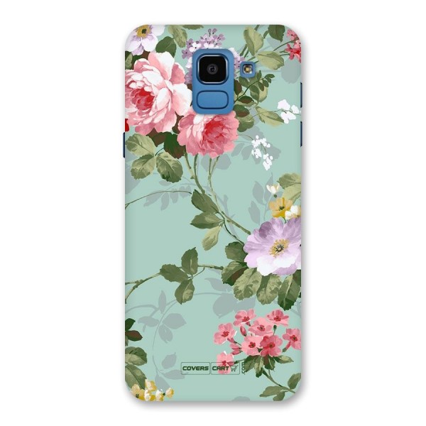 Desinger Floral Back Case for Galaxy On6