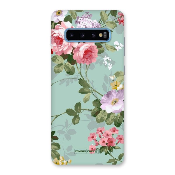 Desinger Floral Back Case for Galaxy S10 Plus