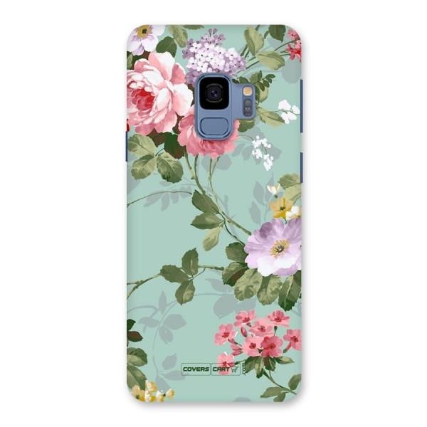 Desinger Floral Back Case for Galaxy S9