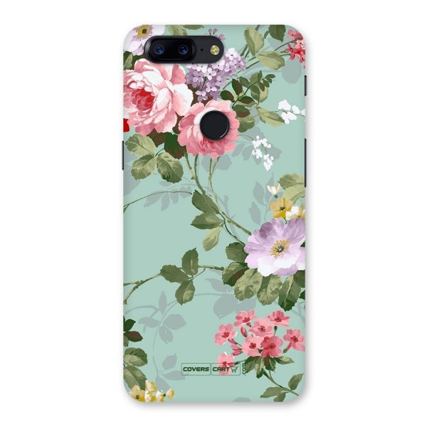 Desinger Floral Back Case for OnePlus 5T
