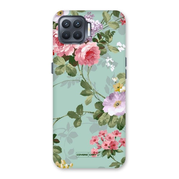 Desinger Floral Back Case for Oppo F17 Pro