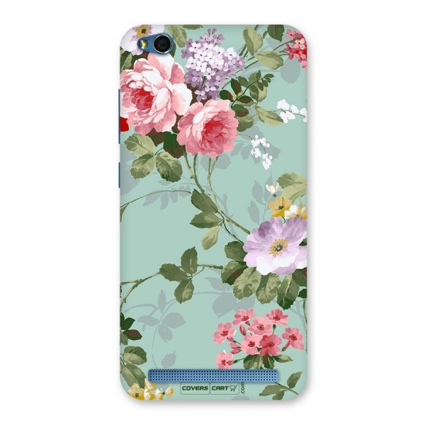 Desinger Floral Back Case for Redmi 5A