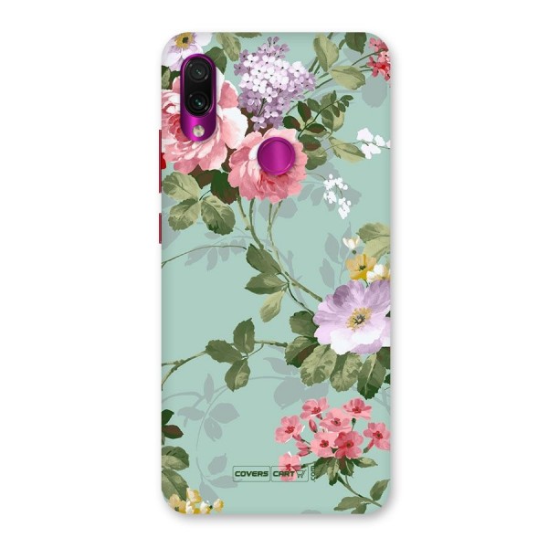 Desinger Floral Back Case for Redmi Note 7 Pro