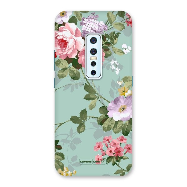 Desinger Floral Back Case for Vivo V17 Pro