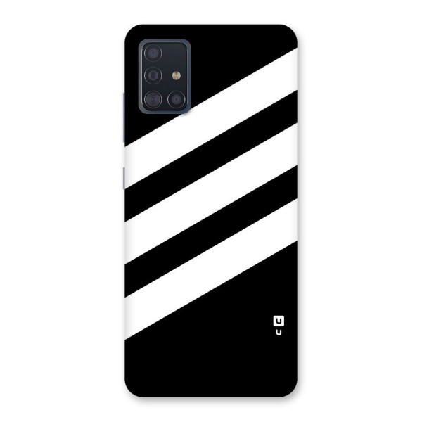 Diagonal Classic Stripes Back Case for Galaxy A51