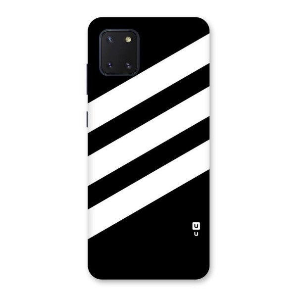 Diagonal Classic Stripes Back Case for Galaxy Note 10 Lite