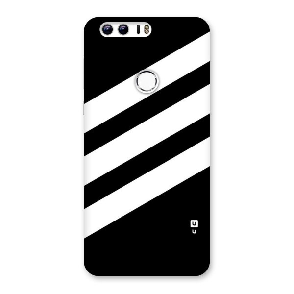 Diagonal Classic Stripes Back Case for Honor 8