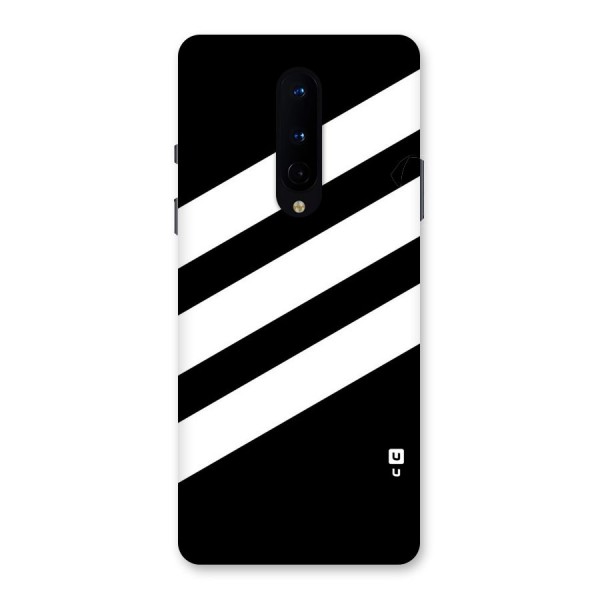 Diagonal Classic Stripes Back Case for OnePlus 8