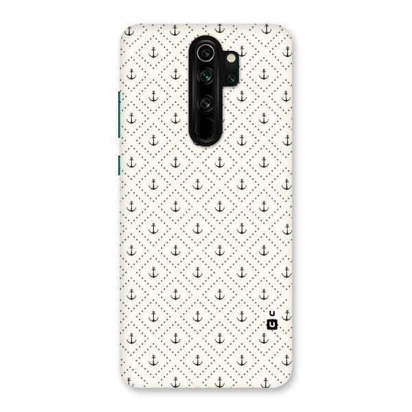 Diamond Anchor Design Back Case for Redmi Note 8 Pro