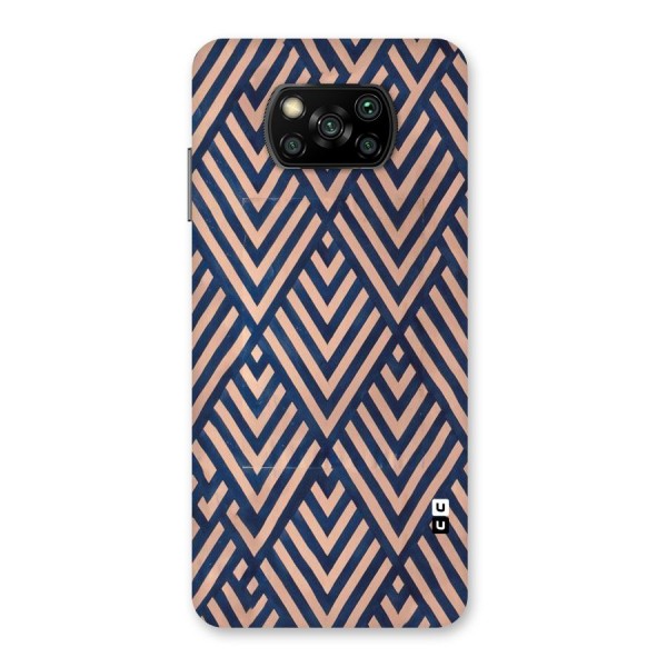 Diamond Blues Back Case for Poco X3