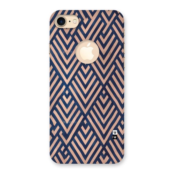 Diamond Blues Back Case for iPhone 7 Logo Cut