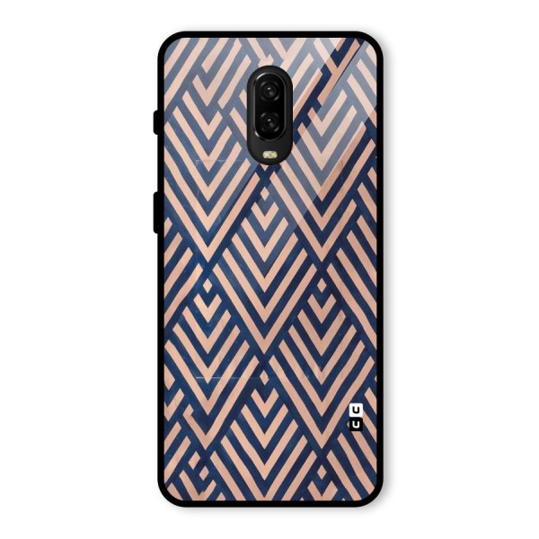 Diamond Blues Glass Back Case for OnePlus 6T