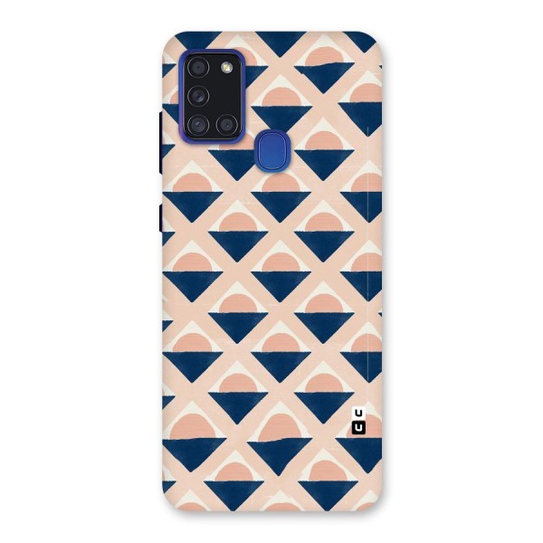 Diamond Circle Pattern Back Case for Galaxy A21s