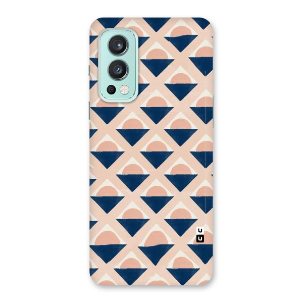 Diamond Circle Pattern Back Case for OnePlus Nord 2 5G