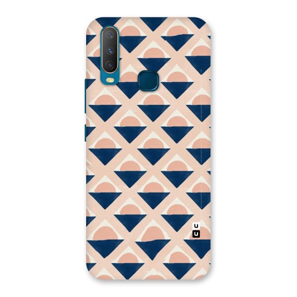 Diamond Circle Pattern Back Case for Vivo Y15