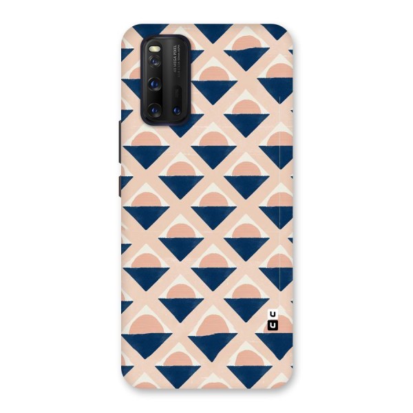 Diamond Circle Pattern Back Case for Vivo iQOO 3