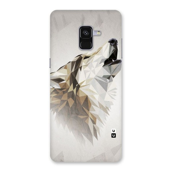 Diamond Wolf Back Case for Galaxy A8 Plus