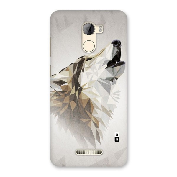 Diamond Wolf Back Case for Gionee A1 LIte