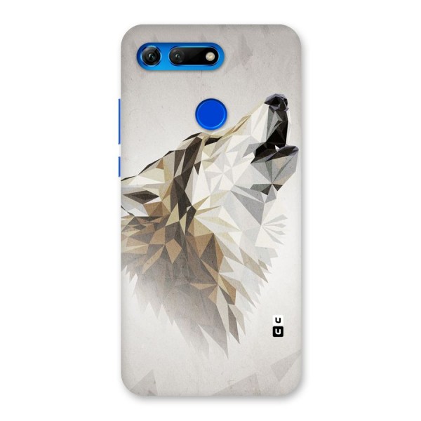 Diamond Wolf Back Case for Honor View 20