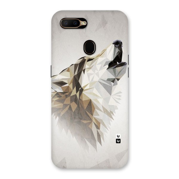 Diamond Wolf Back Case for Oppo A5s