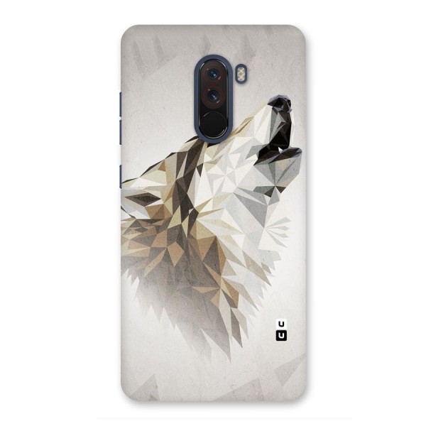 Diamond Wolf Back Case for Poco F1