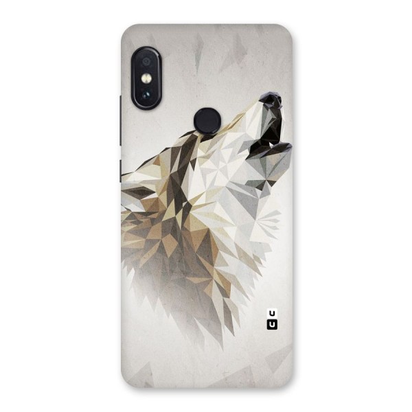 Diamond Wolf Back Case for Redmi Note 5 Pro