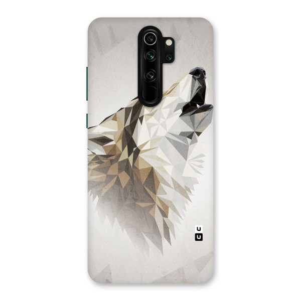 Diamond Wolf Back Case for Redmi Note 8 Pro