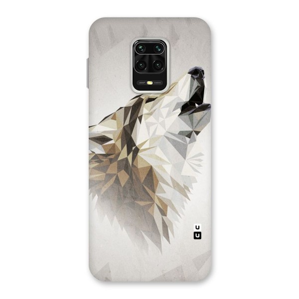 Diamond Wolf Back Case for Redmi Note 9 Pro Max