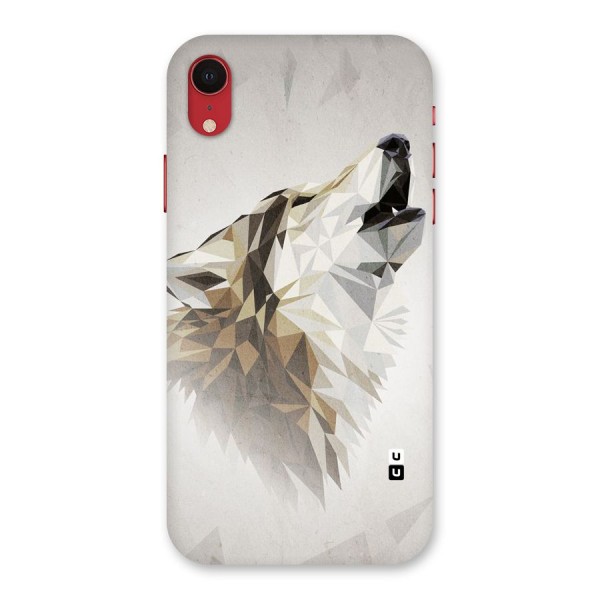 Diamond Wolf Back Case for iPhone XR