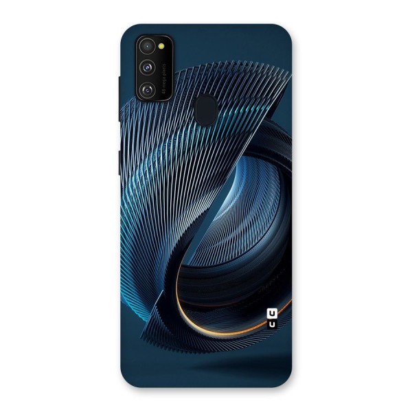 Digital Circle Pattern Back Case for Galaxy M21